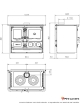 TermoRosa XXL 4.0 16,8 kW Cuisinière à bois hydraulique