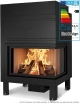 100 L AIRplus HP 14,3 kW Foyer fermé à bois