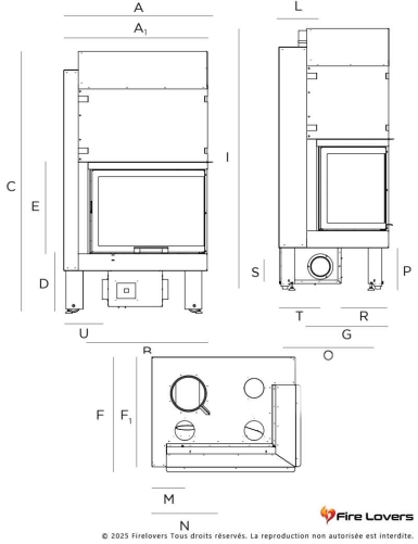80 L Confort 2.0  12,7 kW Foyer fermé à bois
