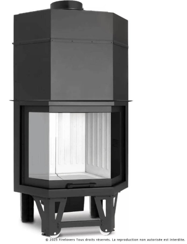 80 ESA AIRplus HP 13,5 kW Foyer fermé à bois