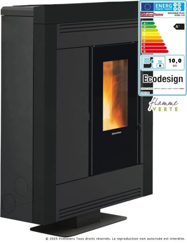 SOUVENIR PLUS STEEL 5.0 10 kW Poêle à granulés