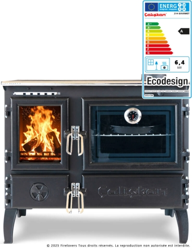 Caliskan 214 Gourmet 6.4kW Cuisinière à bois
