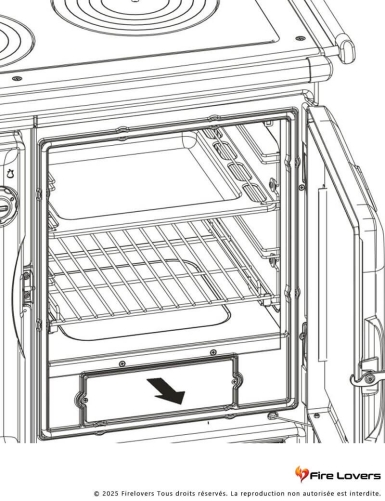 Alaska.16 12kW Cuisinière à bois