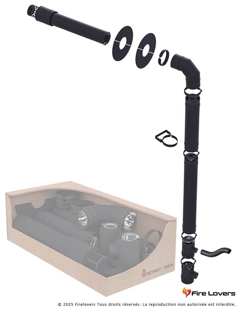 Kit ventouse TWIN BIOMASS...