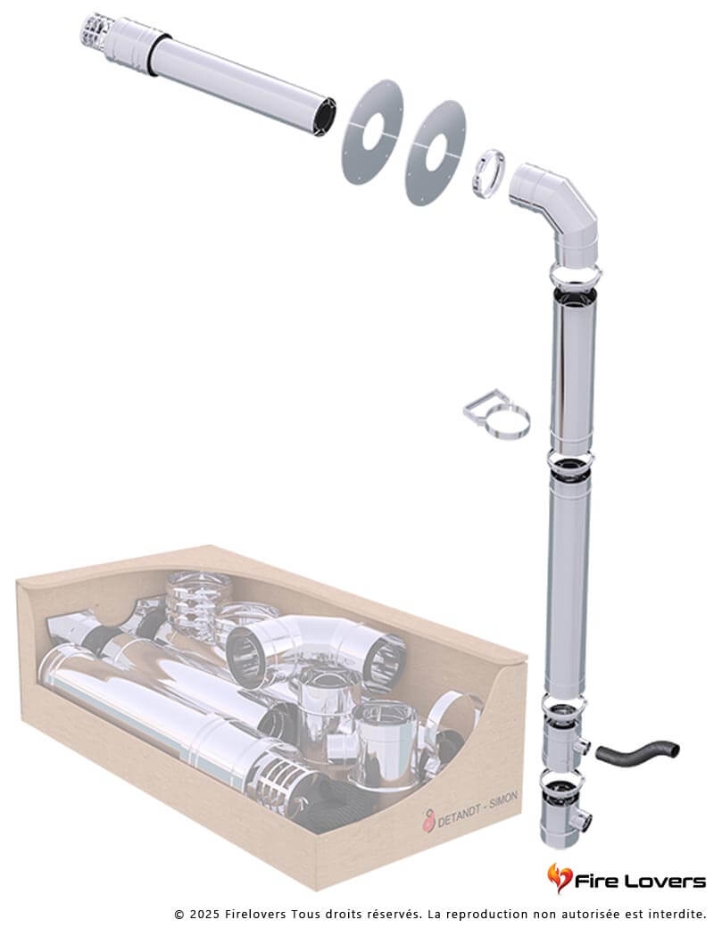 Kit ventouse TWIN BIOMASS...
