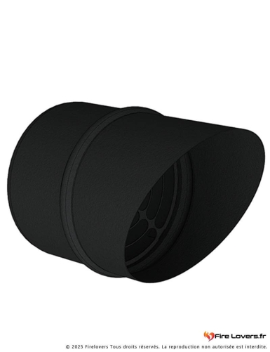 Terminal horizontal DS INOX SP Noir