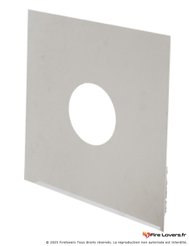 Plaque inox 350 x 350 mm