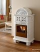 Diana P avec dôme + décoration à la main 12,7 kW poêle à granulés