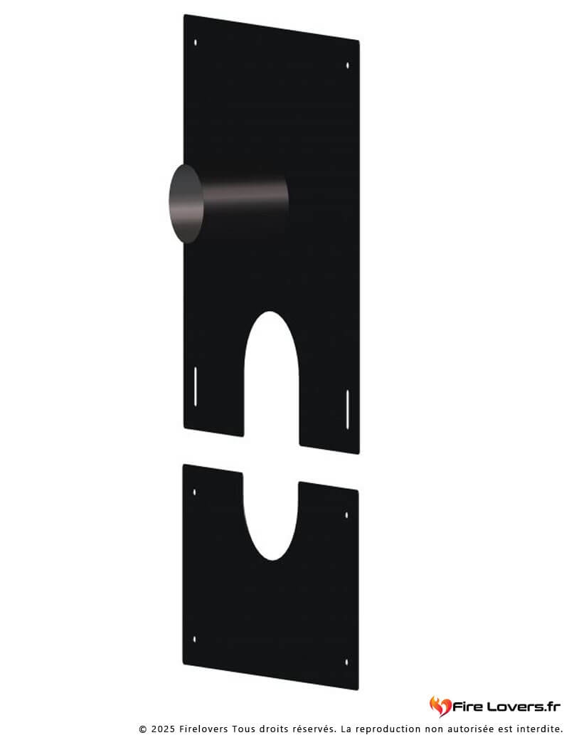 Plaque de finition avec...