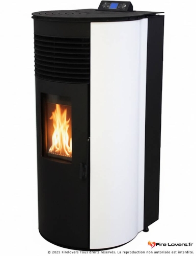 Ideale S Rond 10kW Poêle à granulés étanche