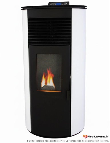 Ideale S Rond 12kW Poêle à granulés étanche