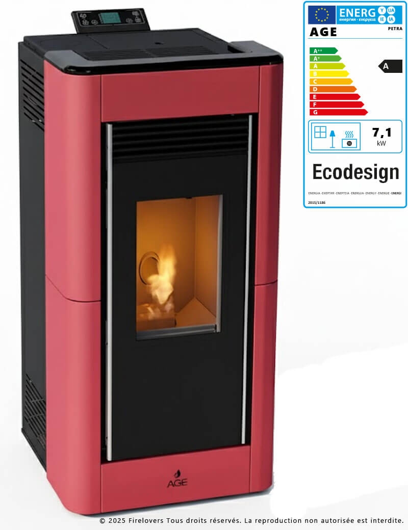Petra S 7kW Poêle à granulés étanche
