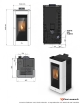 Petra S 7kW Poêle à granulés étanche