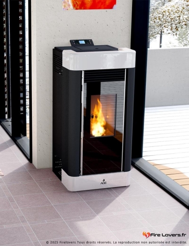 Giuly 7kW Poêle à granulés étanche