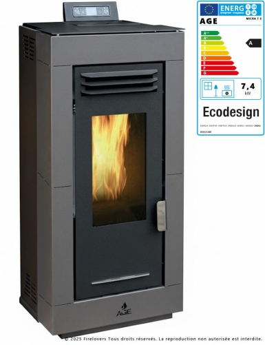 Micra S 7 kW Poêle à granulés étanche