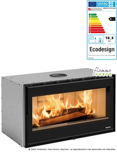 Inserto 100 LEAN 10,5kW Insert à bois