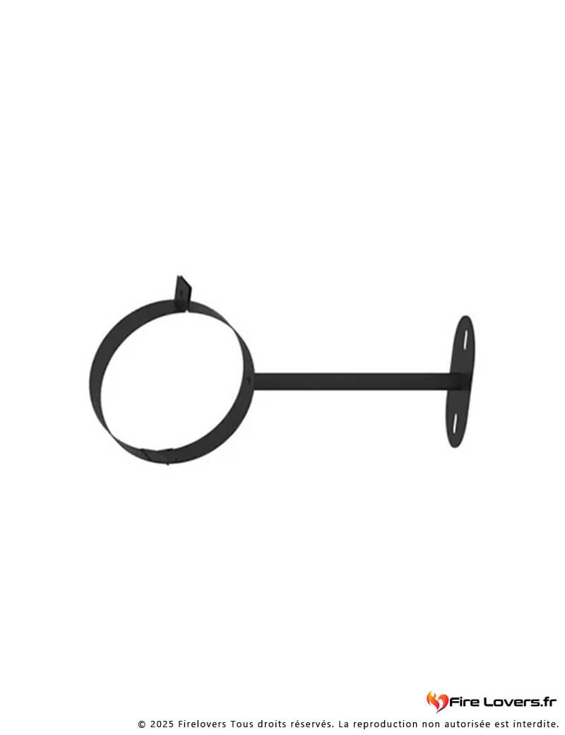 Bride murale Ferrolux noir