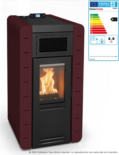 Ideale S 8kW Poêle à granulés étanche