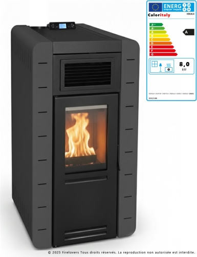 Ideale S 12kW Poêle à granulés étanche