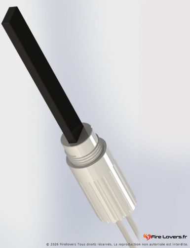 Bougie d'allumage en cristal de quartz Jolly Mec G/RESISTENZA/Q/24