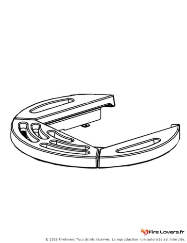 Ensemble céramique top Amika blanc