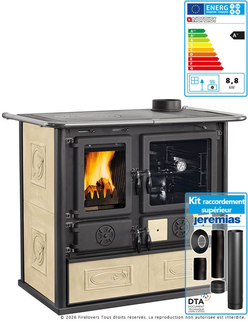 PACK ROSA.16 CERAMICA + kit de raccordement supérieur