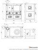 PACK ROSA SX REVERSE.16 CERAMICA + kit de raccordement supérieur
