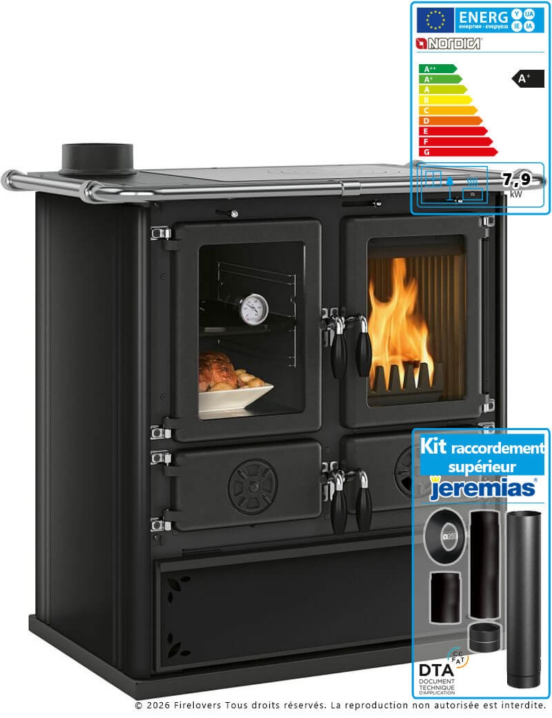 PACK ROSETTA SX.16 STEEL + kit de raccordement supérieur