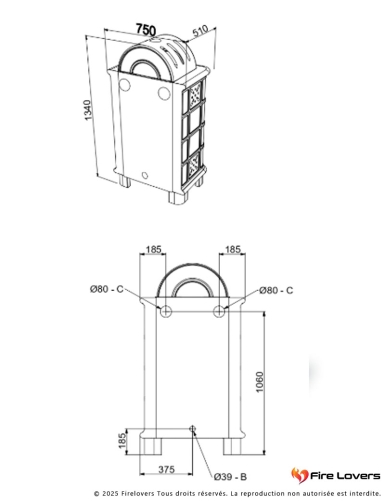 DIANA L avec DOME et PEINTURE à la main