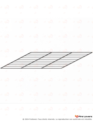 PACK ROSA L.16 STEEL + kit de raccordement supérieur