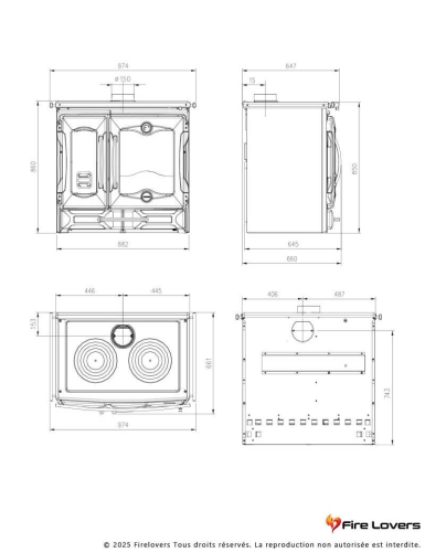 PACK SUPREMA.16  + kit de raccordement supérieur
