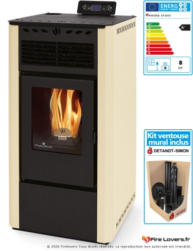 PACK AFRODITE 5E-8 + kit ventouse mural