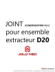 Joint extracteur CONDENSATORE/13/1