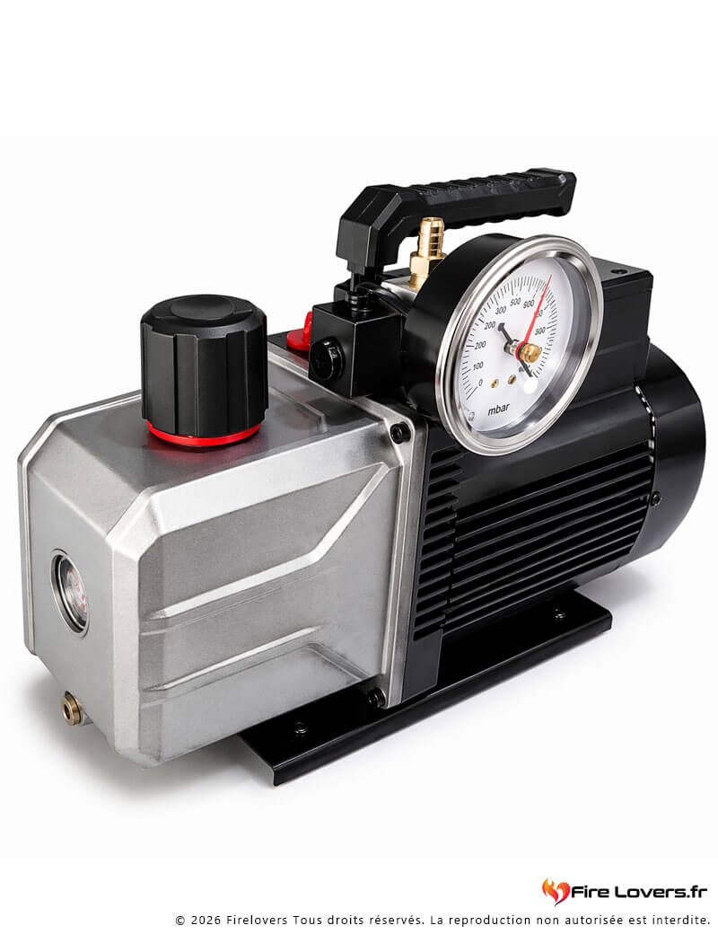 Pompe à vide double étage...