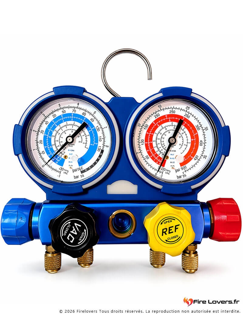 Jauge de pression sèche à 4...