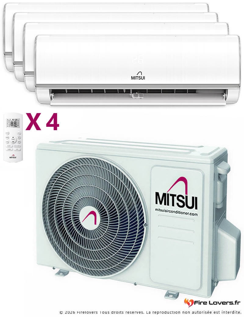 MULTI SPLIT QUADRI 3 x 2.6...