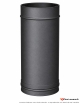 Elément droit 500 mm TWIN BIOMASS NOIR