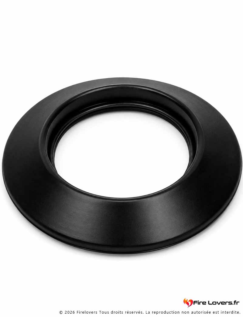 Rosace en silicone noire...