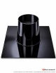 Solin 0° inox noir ouverture