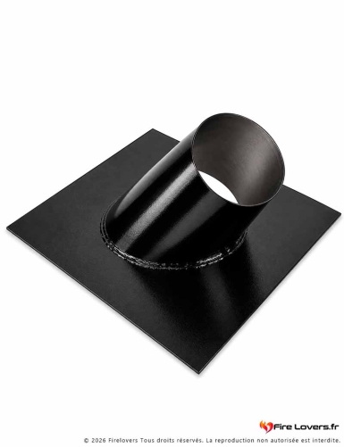 Solin 30-45° inox noir