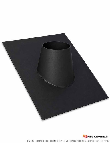 Solin 5-30° bavette plomb noir