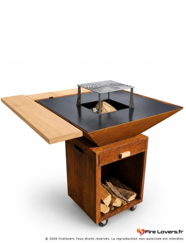 Tablettes en chêne massif