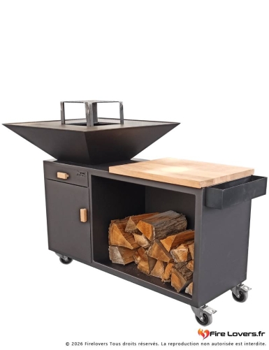 Brasero cuisine extérieure Le Pro Made in France
