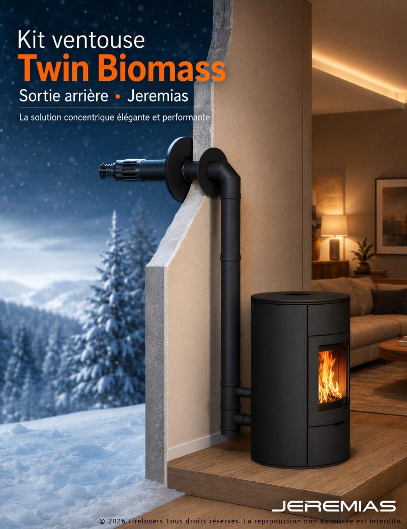 Kit ventouse TWIN BIOMASS...