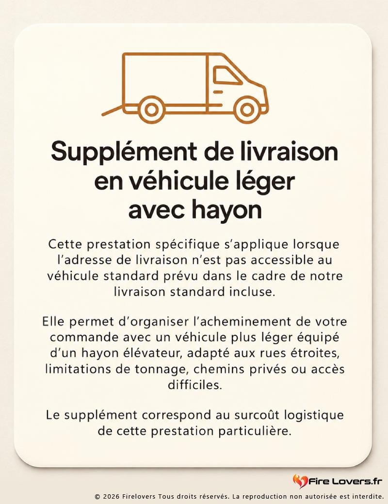 Supplément transport :...