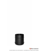 Element droit 140 mm Diflux noir