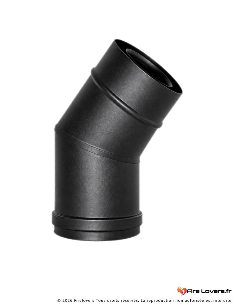 Coude 30° Diflux noir