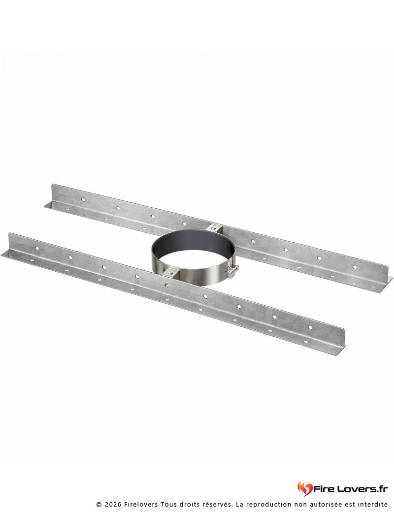 support plancher Diflux inox