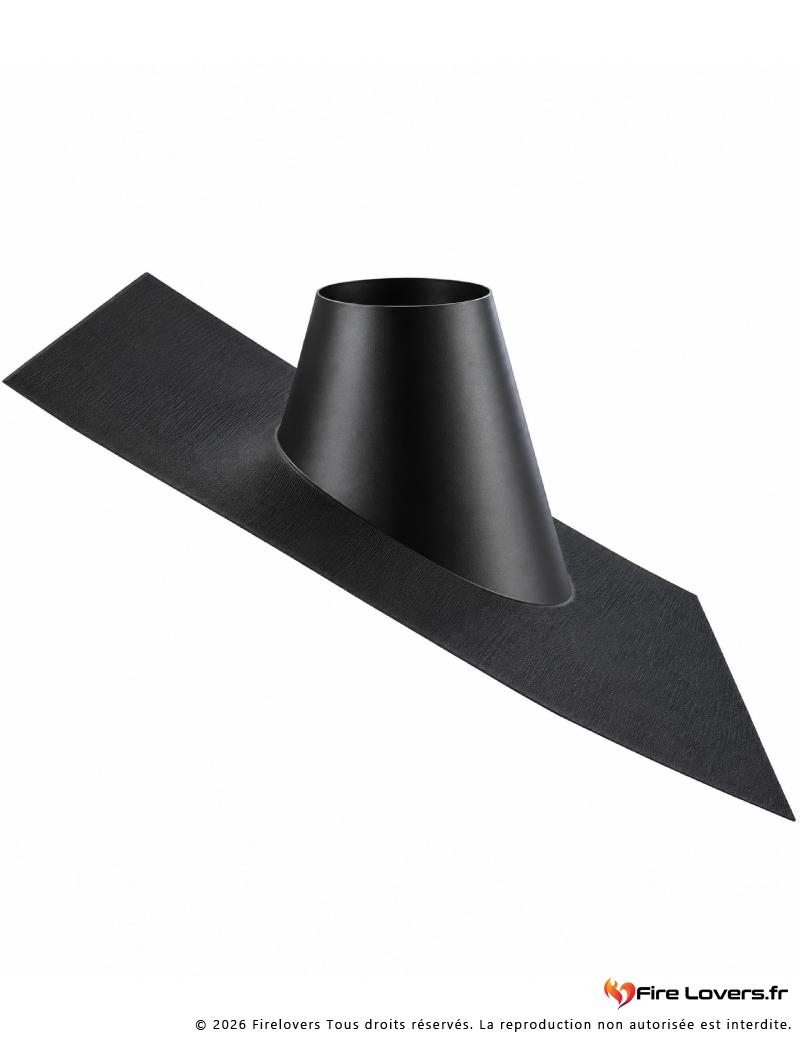 Solin Plomb 30/45° Diflux noir