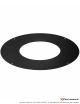 Rosace de finition Diflux noir
